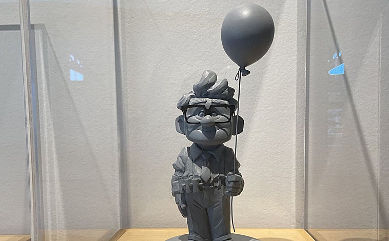 Imagen principal - Bocetos de 'Up', Boo, de 'Monstruos S.A.' y 'Cars'